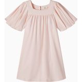 Chloe Chloé Kids Logolu Fırfırlı Pembe Kız Çocuk Elbise
