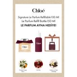 CHLOE Signature Le Parfum 100 ML + 150 ML Refill + Ayna