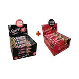 Chocodark Fındıklı Bitter 16+ Power Bademli 16 Toplam 32 Adet 38 G.protein Bar