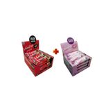 Chocodark Fındıklı Bitter 16 Tatlı Ekşi Pre-probiyotik 16 Toplam 32 Adet 38g.protein Bar