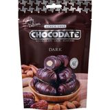 Chocodate Bitter Çikolata Kaplı Bademli Hurma 100 G (8'Li Paket)