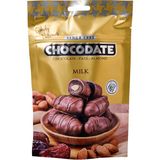 Chocodate Sütlü Çikolata Kaplı Bademli Hurma 100 G (5'Li Paket)