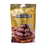 Chocodate Sütlü Çikolata Kaplı Bademli Hurma 100 G (8'Li Paket)