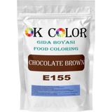 Chocolate Brown E155 Kahverengi Toz Gıda Boyası 50 gr