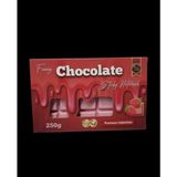 Chocolate Çilek Kokulu Not Yaz Cıkolata Bloknot - Açık Beyaz
