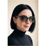 Chocolate Eyewear Kadın UV 400 Koruma Polarize Dikdörtgen Kahverengi Kadın Güneş Gözlüğü