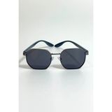 Chocolate Eyewear Unisex Polarize Köşeli Güneş Gözlüğü Gümüş UV400 Korumalı