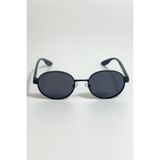 Chocolate Eyewear Unisex Polarize Yuvarlak Güneş Gözlüğü Siyah UV400 Korumalı