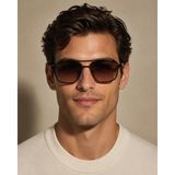 Chocolate Eyewear Uv 400 Koruma Polarize Erkek Güneş Gözlüğü - Kahverengi