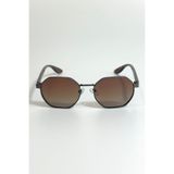 Chocolate Eyewear UV 400 Korumalı Polarize Güneş Gözlüğü Kahverengi