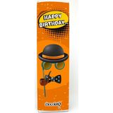 Chocolato Happy Birth Day 2 300 gr Sütlü Fındıklı Tablet Çikolata