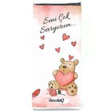 Chocolato Seni Çok Seviyorum 100 gr Bitter Tablet Çikolata