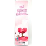 Chocolato Seni Çok Seviyorum 3 300 gr BitterFındıklı Tablet Çikolata