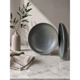 Choice 2'li Hornfels Ripple Çukur Tabak 26 cm 900 cc Makarna / Salata / Sulu Yemek Tabağı - Çok Renkli