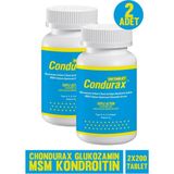 Chondurax Glukozamin Msm Kondroitin 200 Tablet 2 Adet - Aromasız