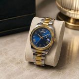 Choppers Erkek Kol Saati - Gümüş - Altın - Lacivert