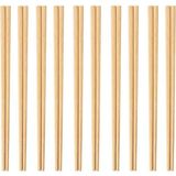 Chopstick Çin Kaşıkları Özel Organik Yıkanabilir Ahşap 10'lu Chopstick
