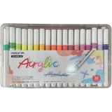Chosch Akrilik Marker 36'lı Renkli Set Ölçülerle Yaratıcı Çizimler İçin Uygun