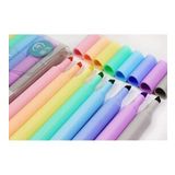 Chosch Fosforlu Kalem Pastel Renkler 8 Li Paket