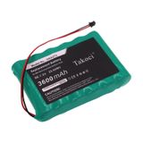 ChoyoqeR ADT SCW9057G-433 için 3600mAh/7.2V adt 17000152 Pil Değiştirme,ADT Kablosuz Alarm Sistemleri Ni-MH Impassa