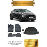 Chr 2025 ve Sonrası Uyumlu 4d Havuzlu Paspas ve Bagaj Havuzu Set (Hediyeli) - Siyah