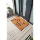 Chram Natürel Home Sweet Paspas Dış Kapı Paspası Kıl Kapı Önü Paspası 2014 Natürel 40 x 60