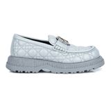 Christian Dior 3LO143ZZP-868 Gri Buffalo Loafer Fabric Kadın Ayakkabı