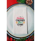 Christmas Calories Dont Count Yazılı Yılbaşı - Yeni Yıl Sunum Peçetesi