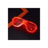Christmas Green Ledlight Party Glasses Kirmizi Led Işikli Gözlük Yilbaşi Parti Gözlüğü Panjur Gözlük Kırmızı