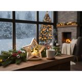 Christmas Serisi Reindeer Mumluk - Dekoratif Aydınlatma - Ev Dekorasyon - Dekoratif Beyaz Mumluk