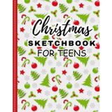 Christmas Sketchbook for teens: Art sketchbook for Teens. Christmas trees Pattern / 8.5x11 / Perfect Gift for People Who Love to Draw.