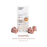 Chroma Coffee Sweet Dreams Decaf Kafeinsiz 10’lu Nespresso Uyumlu Kapsül Kahve %100 Arabica – Peru