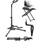 Chroma Gitar Standı + Gitar Ayak Sehpası Saz Bağlama Gitar Ud Sehpası