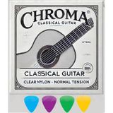 Chroma Klasik Gitar Teli Takımı + 4 Pena
