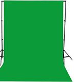 chromakey-green screen- greenbox -yeşil fon perde (1.5x2m) + Fon standı