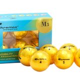 Chromax Golf Topları Metalik M5, Renkli - 6 Adet, BCM56-GOLD, Altın