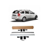 CHROMELINE Dacia Logan Mcv 2007-2021 Gri Renk Wıngbar Port Bagaj Ara Atkı Tavan Barı Arabar 105 Cm