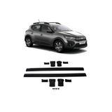 CHROMELINE Dacia Sandero Stepway Uyumlu 2023-2026 Siyah Renk Wıngbar Port Bagaj Ara Atkı Tavan Barı Arabar