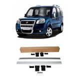 CHROMELINE Fiat Doblo Ara Atkı port bagaj Tavan Barı 2001-2011 Gri renk Aleminyum
