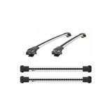 CHROMELINE Renault Duster Turtle Air1 Ara Atkı 2010-2013 Arası Uyumlu - Gri chrs-113
