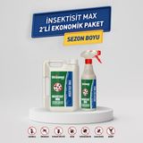 Chrysamed Insektisitt Max Tahtakurusu, Karınca, Akrep, Kene, Örümcek, Hamamböceği, Karasinek 2 Lt. + 500 ml Haşere İlacı