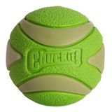 Chuckit! Max Glow Squeaker Gece Parlayan Sesli Köpek Oyun Topu - Yüksek Zıplama Gücü, Doğal Kauçuk, Suda Batmaz