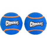 ChuckIt! Squeaker Tenis Topu Köpek Oyuncağı, Büyük (3 İnç Çap) 2'li Paket