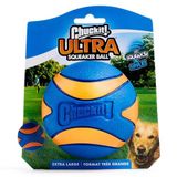 Chuckit! Ultra Squeaker Sesli Oyun Topu (XL) - Köpekler İçin Dayanıklı, Yüksek Zıplama Kabiliyetine Sahip, Doğal Kauçuk Top