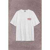 Chucky Charles Lee Ray Oyuncak Bebek Bıçak Sırt Ön Baskılı Oversize Tişört Unisex T-Shirt Beyaz
