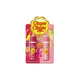 Chupa Chups 2'li Dudak Bakım Kremi 4 gr Paraben İçermez Karpuz ve Şeftali ile Bitkisel Formül - Belirtilmemiş