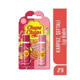 Chupa Chups 2'Li Lip Balm Dudak Bakım Kremi 4 Gr - Karpuz Ve Şeftali