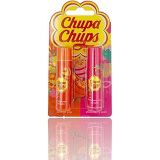 Chupa Chups 2’Li Lip Balm Seti – Çilek Portakal Aromalı Dudak Nemlendirici (Strawberry Swirl & Orange Pop) 4G X 2 | Tatlı Kokulu Renkli Dudak Bakımı