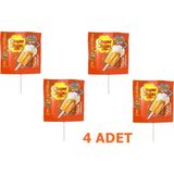 Chupa Chups 3D Fızzy Drinks Portakal Aromalı Lolipop Şeker 15 gr x 4 Adet