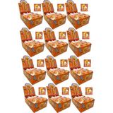 Chupa Chups Fızzy Portakal Aromalı Lolipop Şekerleme 15 gr x 25 Adet x 12 Adet - 7 gr